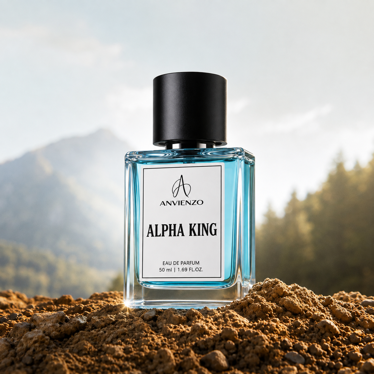 Anvienzo Alpha King 50ml Eau De Parfum luxury men's fragrance